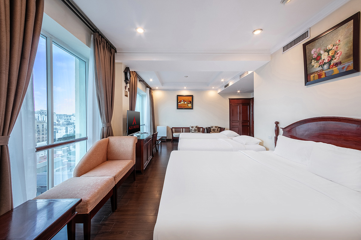Review A25 Hotel – 15 Tran Quoc Toan: Khách sạn lâu đời giữa lòng Hà Nội