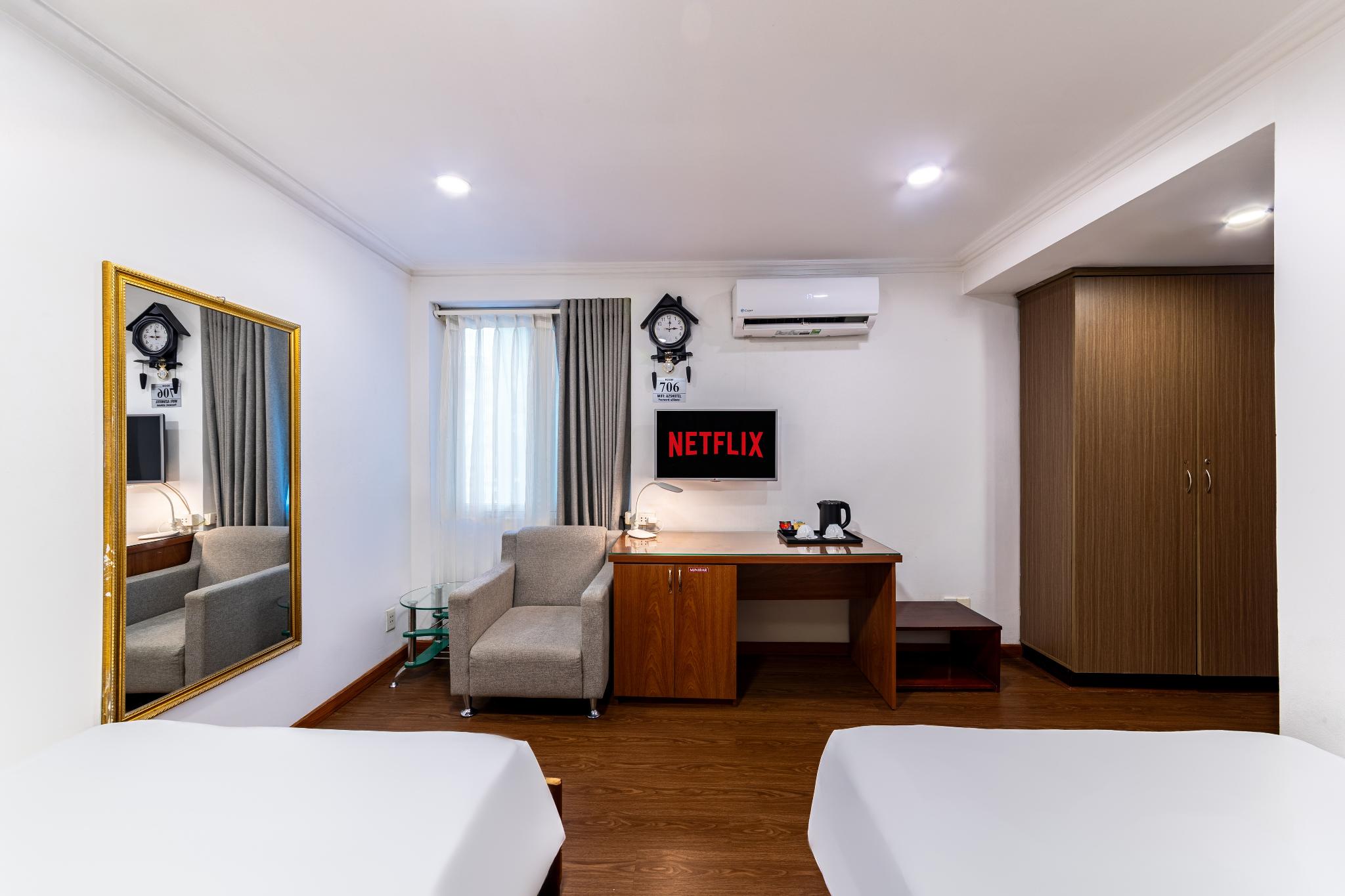 Review A25 Hotel: Khách sạn sở hữu vị trí vàng và không gian lưu trú tiện nghi giữa trung tâm Sài Gòn