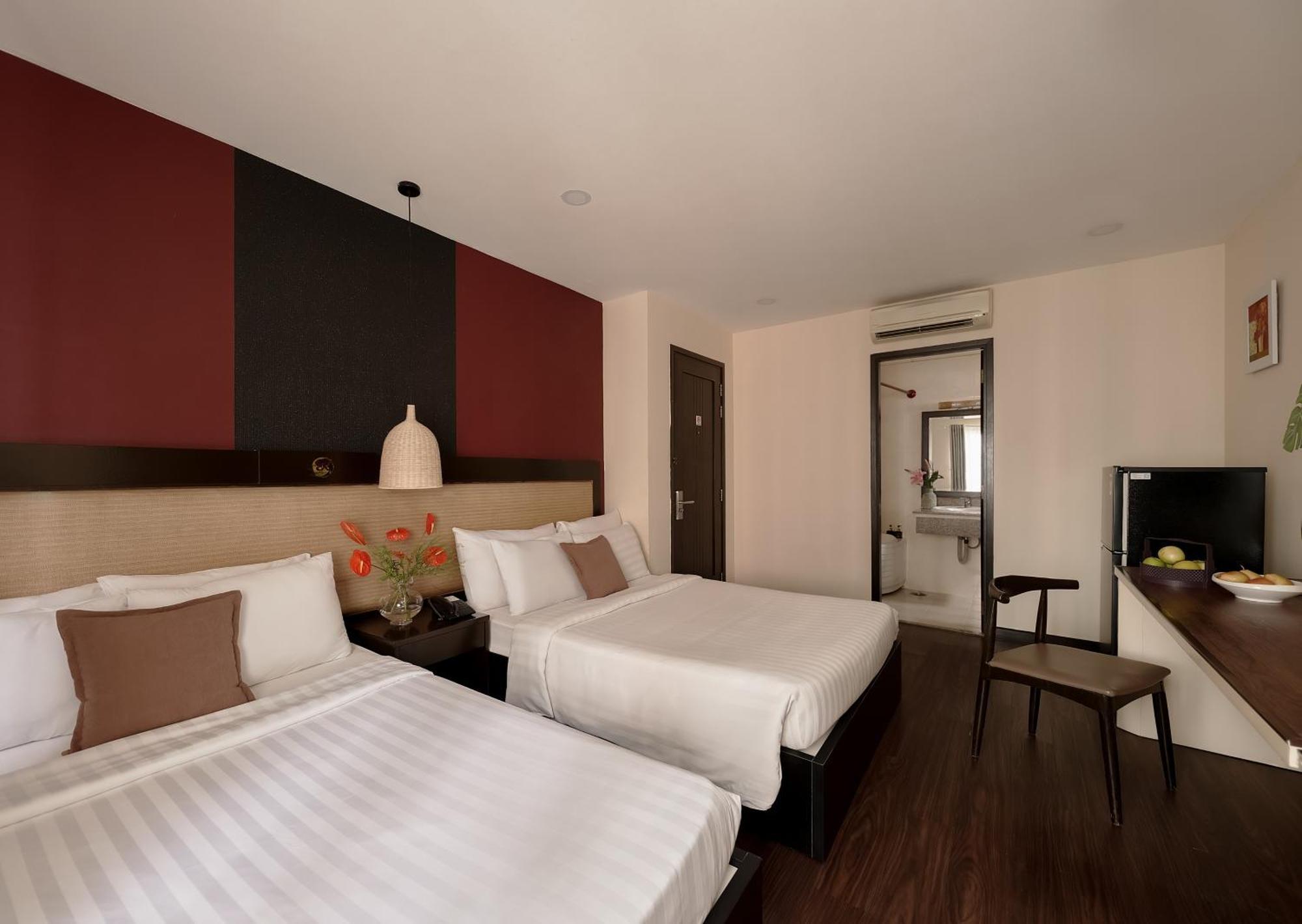Asian Ruby Boutique Hotel: Review phòng nghỉ, tiện ích và giá phòng tại TP.HCM