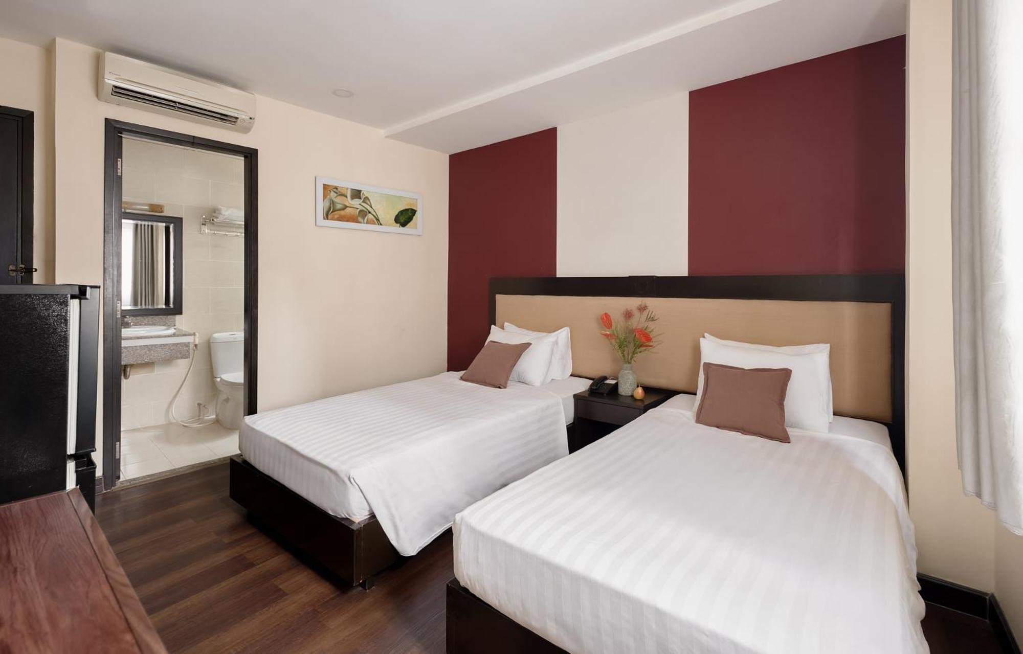 Asian Ruby Boutique Hotel: Review phòng nghỉ, tiện ích và giá phòng tại TP.HCM