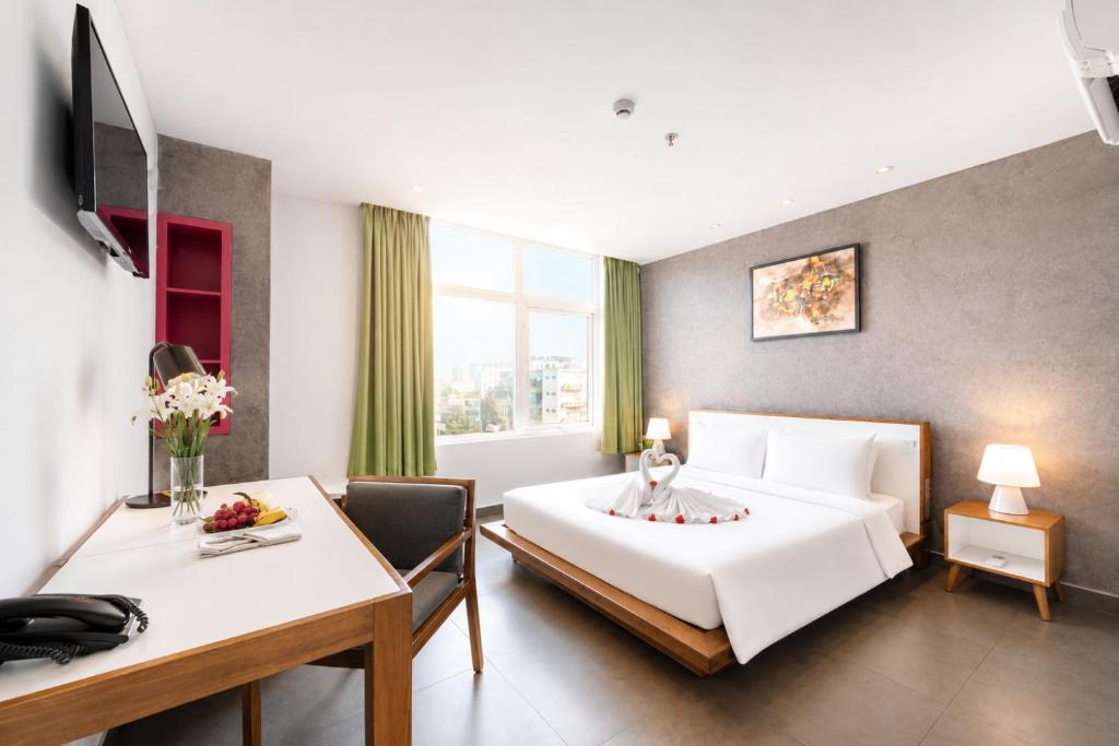 G8 Center Hotel Saigon: Review phòng nghỉ, tiện ích và giá phòng tại trung tâm TP.HCM