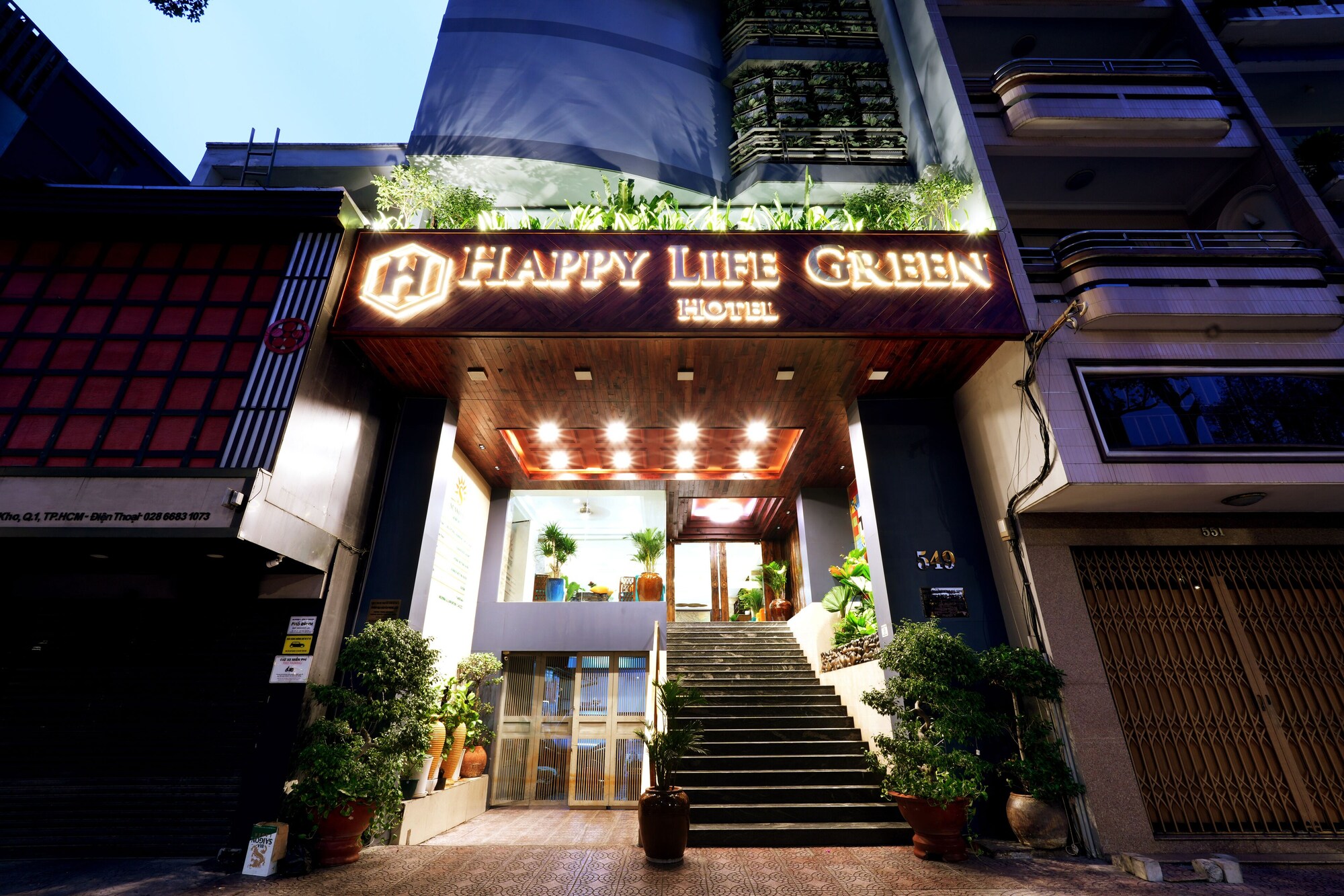 HAPPY LIFE GREEN HOTEL: Review phòng nghỉ, tiện ích và giá phòng tại TP.HCM